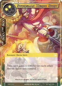 Swordsman Heroic Spirit - The Strangers of New Valhalla - Force of Will card