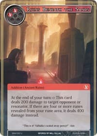 Ruins Beneath the Sands - The Strangers of New Valhalla - Force of Will card