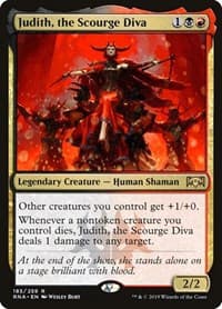 Judith, the Scourge Diva - Ravnica Allegiance - Magic: The Gathering card