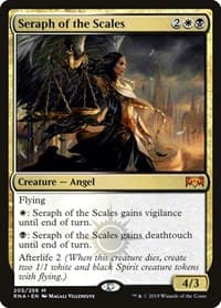 Seraph of the Scales - Ravnica Allegiance - Magic: The Gathering card