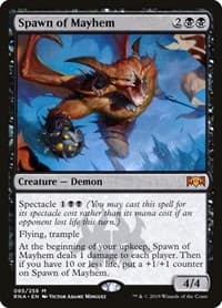 Spawn of Mayhem - Ravnica Allegiance - Magic: The Gathering card