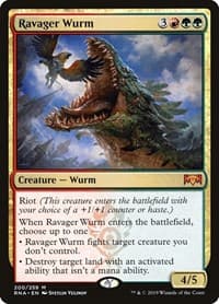 Ravager Wurm - Ravnica Allegiance - Magic: The Gathering card