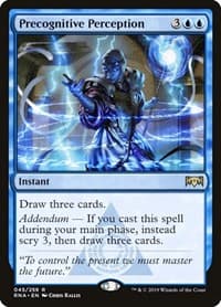 Precognitive Perception - Ravnica Allegiance - Magic: The Gathering card