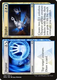 Depose // Deploy - Ravnica Allegiance - Magic: The Gathering card