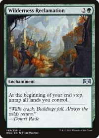 Wilderness Reclamation - Ravnica Allegiance - Magic: The Gathering card