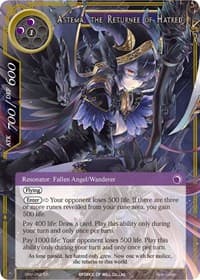 Astema, the Returnee of Hatred - The Strangers of New Valhalla - Force of Will card