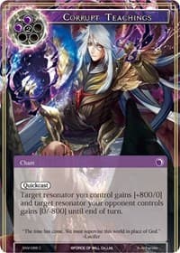Corrupt Teachings - The Strangers of New Valhalla - Force of Will card