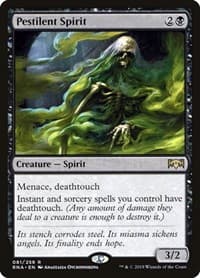 Pestilent Spirit - Ravnica Allegiance - Magic: The Gathering card