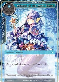 Mermaid of the Misty Spring - The Strangers of New Valhalla - Force of Will card
