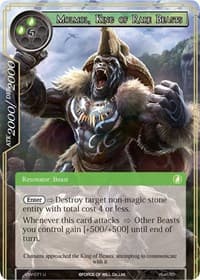 Molmol, King of Rare Beasts - The Strangers of New Valhalla - Force of Will card