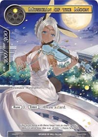 Musician of the Moon (Full Art) - The Strangers of New Valhalla - Force of Will card