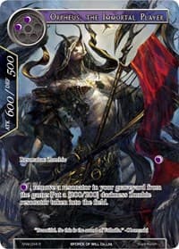 Orpheus, the Immortal Player (Full Art) - The Strangers of New Valhalla - Force of Will card