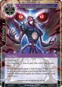 Power of Immortality - The Strangers of New Valhalla - Force of Will card