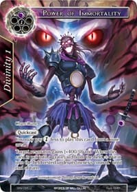 Power of Immortality (Full Art) - The Strangers of New Valhalla - Force of Will card