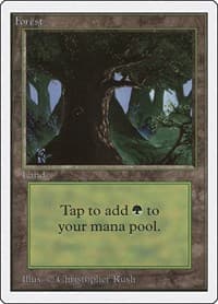 Forest (C) - Unlimited Edition - Magic: The Gathering card