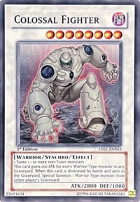 Colossal Fighter - 5D's 2008 Starter Deck - YuGiOh card