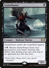 Gutterbones - Ravnica Allegiance - Magic: The Gathering card