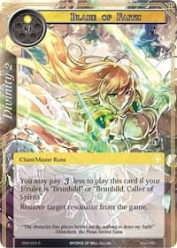 Blade of Faith - The Strangers of New Valhalla - Force of Will card