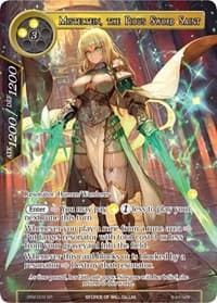 Misteltein, the Pious Sword Saint (Full Art) - The Strangers of New Valhalla - Force of Will card