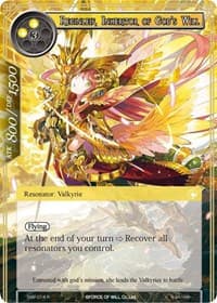 Reginleif, Inheritor of God's Will - The Strangers of New Valhalla - Force of Will card