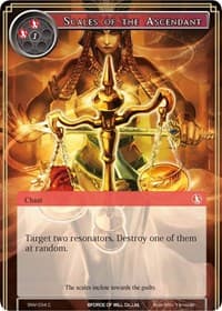 Scales of the Ascendant - The Strangers of New Valhalla - Force of Will card