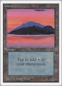 Island (C) - Unlimited Edition - Magic: The Gathering card