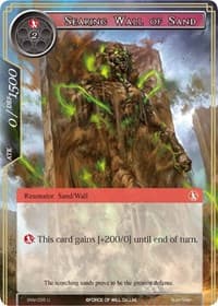 Searing Wall of Sand - The Strangers of New Valhalla - Force of Will card