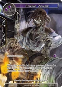 Sewing Zombie (Full Art) - The Strangers of New Valhalla - Force of Will card
