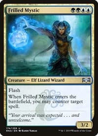 Frilled Mystic - Ravnica Allegiance - Magic: The Gathering card