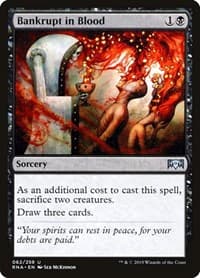 Bankrupt in Blood - Ravnica Allegiance - Magic: The Gathering card