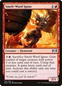 Smelt-Ward Ignus - Ravnica Allegiance - Magic: The Gathering card