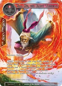 Sima Hui, the Crafty Tactician (Full Art) - The Strangers of New Valhalla - Force of Will card
