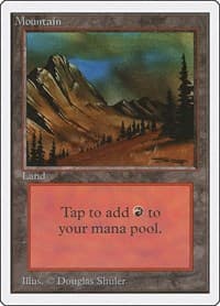 Mountain (C) - Unlimited Edition - Magic: The Gathering card