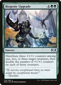 Biogenic Upgrade - Ravnica Allegiance - Magic: The Gathering card