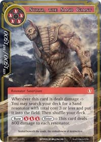 Surtr, the Sand Giant - The Strangers of New Valhalla - Force of Will card