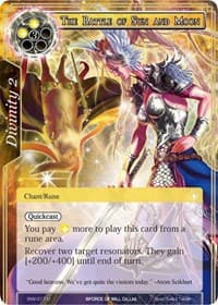The Battle of Sun and Moon - The Strangers of New Valhalla - Force of Will card