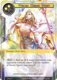 Wizard Heroic Spirit - The Strangers of New Valhalla - Force of Will card