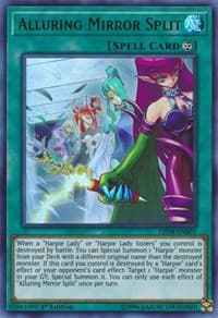 Alluring Mirror Split - Legendary Duelists: Sisters of the Rose - YuGiOh card