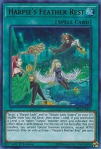 Harpie's Feather Rest - Legendary Duelists: Sisters of the Rose - YuGiOh card