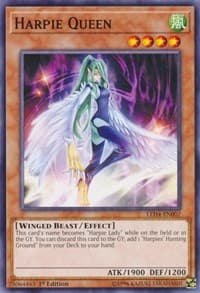 Harpie Queen - Legendary Duelists: Sisters of the Rose - YuGiOh card