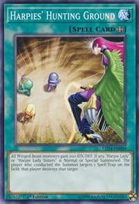 Harpies' Hunting Ground - Legendary Duelists: Sisters of the Rose - YuGiOh card