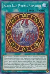 Harpie Lady Phoenix Formation - Legendary Duelists: Sisters of the Rose - YuGiOh card