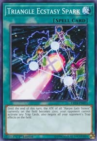 Triangle Ecstasy Spark - Legendary Duelists: Sisters of the Rose - YuGiOh card