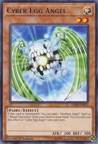 Cyber Egg Angel - Legendary Duelists: Sisters of the Rose - YuGiOh card