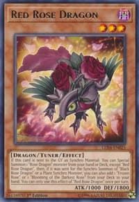 Red Rose Dragon - Legendary Duelists: Sisters of the Rose - YuGiOh card