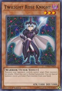 Twilight Rose Knight - Legendary Duelists: Sisters of the Rose - YuGiOh card