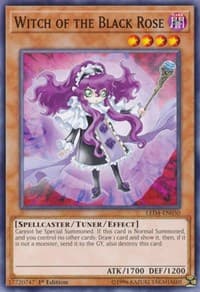 Witch of the Black Rose - Legendary Duelists: Sisters of the Rose - YuGiOh card