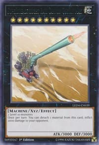 Superdreadnought Rail Cannon Gustav Max - Legendary Duelists: Sisters of the Rose - YuGiOh card