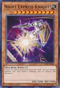 Night Express Knight - Legendary Duelists: Sisters of the Rose - YuGiOh card