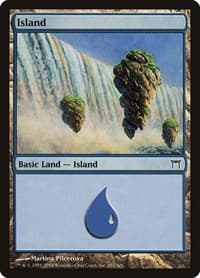 Island (291) - Champions of Kamigawa - Magic: The Gathering card